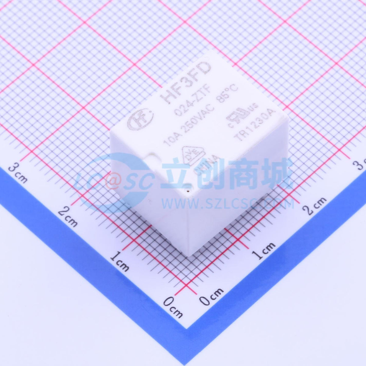 Rơ-le điện tử HF3FD-024-ZTF HF 24V THT,19x15.2mm - Techcore Việt Nam
