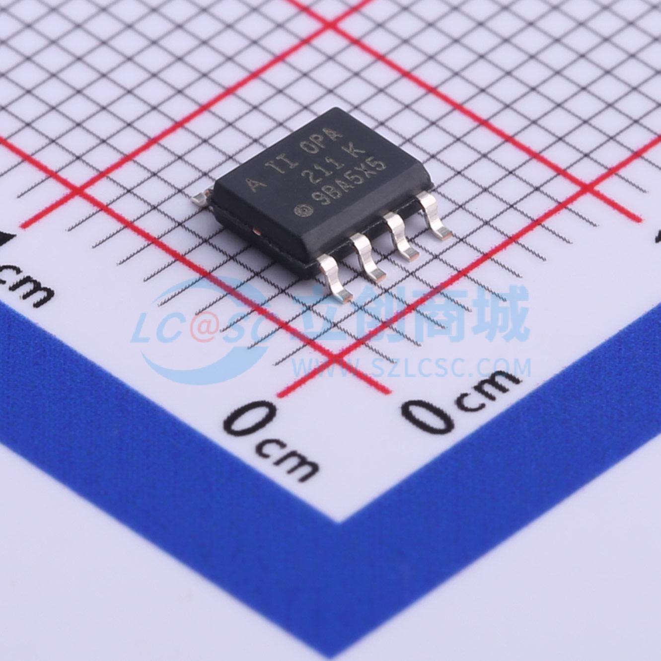 IC Khuếch Đại Thuật Toán Chính Xác OPA211AIDR Texas Instruments SOIC-8 1 kênh 4.5–36 V - Techcore Việt Nam