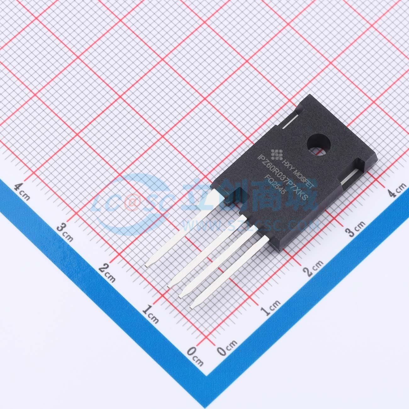MOSFET SiC IPZ60R037P7XKSA1-HXY HXY MOSFET TO-247H-4L 650V - Techcore Việt Nam