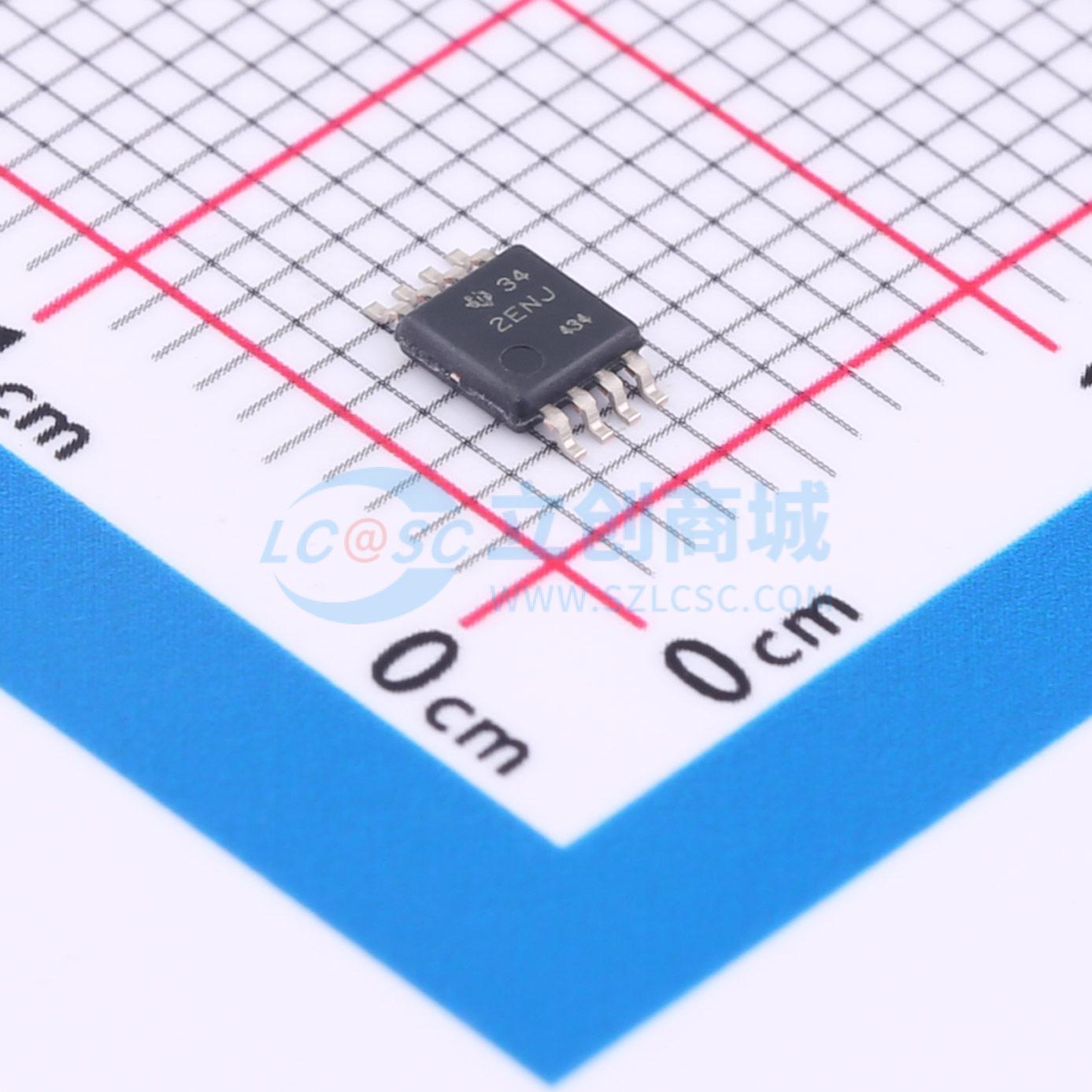 IC Khuếch Đại Đo Lường INA849DGKR Texas Instruments MSOP-8 1 kênh 28 MHz - Techcore Việt Nam