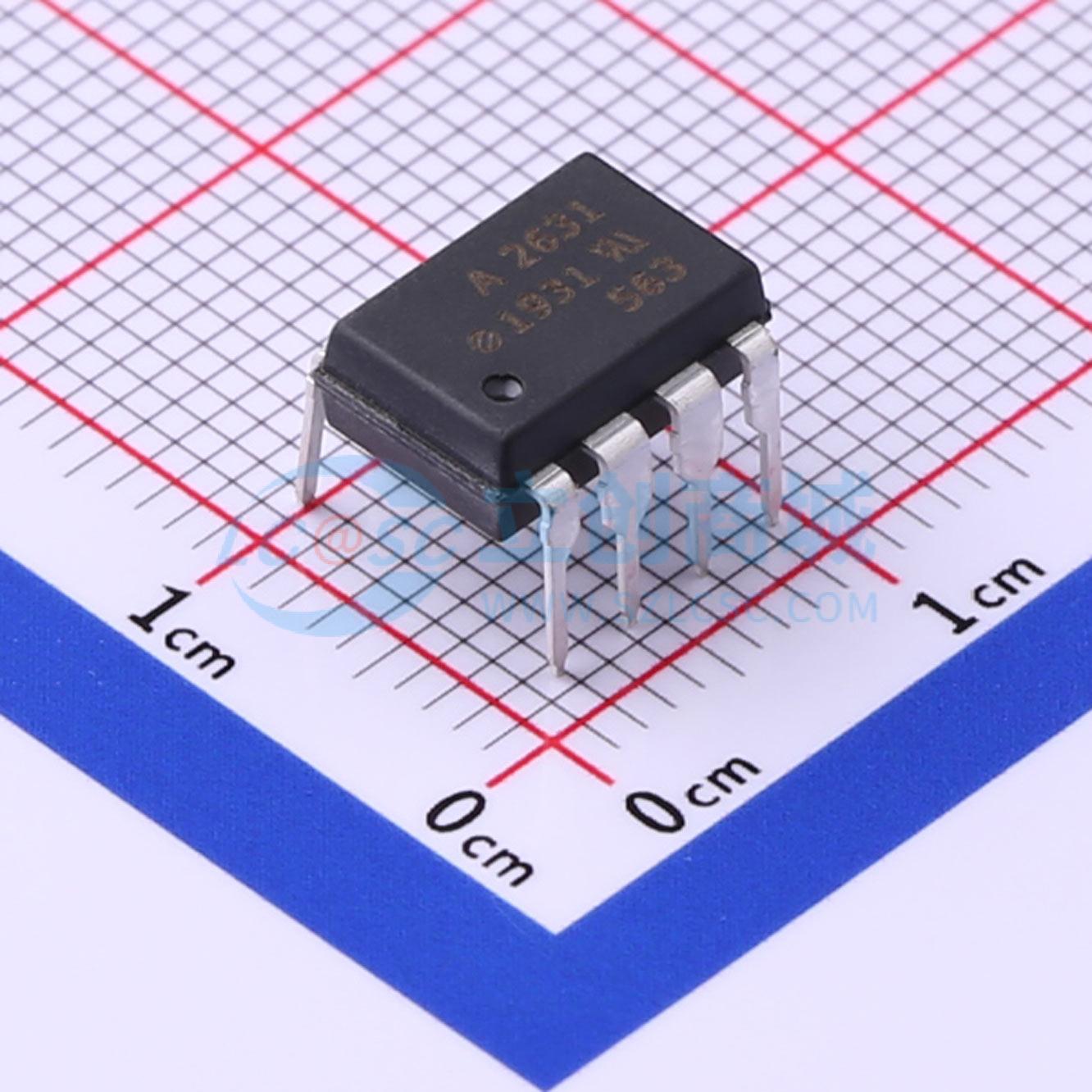 Optocoupler logic HCPL-2631-000E Broadcom DIP-8 - Techcore Việt Nam