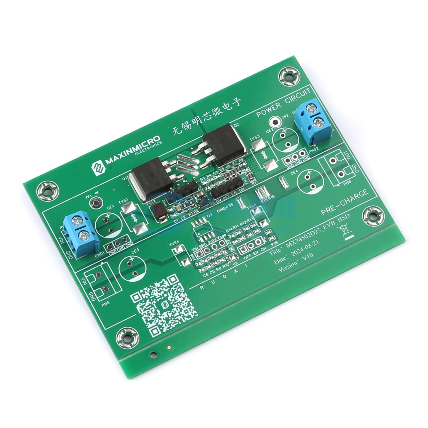 Bo mạch phát triển MX74502D23_-Eval Board 1 - Techcore Việt Nam