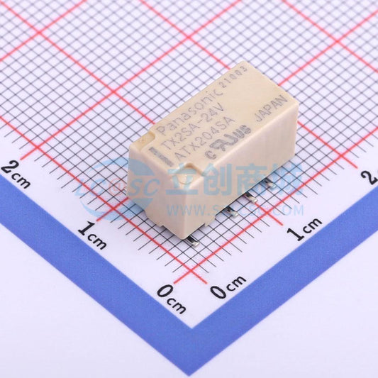 Rơ-le điện tử TX2SA-24V-Z PANASONIC 24V SMD,15x7.4mm - Techcore Việt Nam