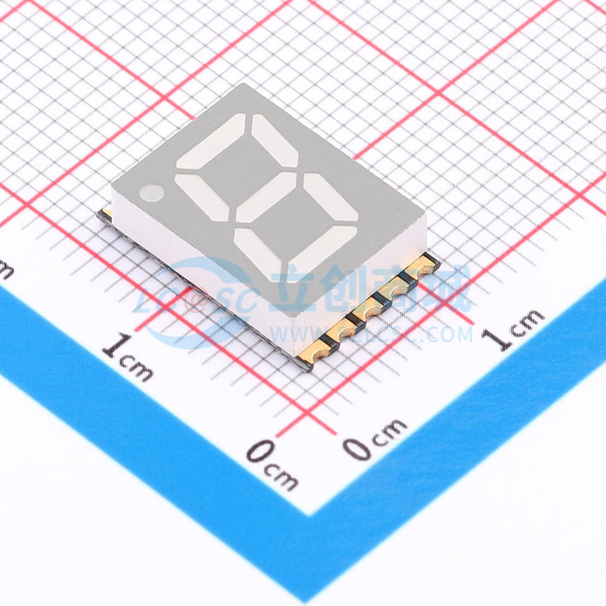 LED 7 đoạn GS3911CPG-G Guangcai Display SMD,15x9.8mm - Techcore Việt Nam