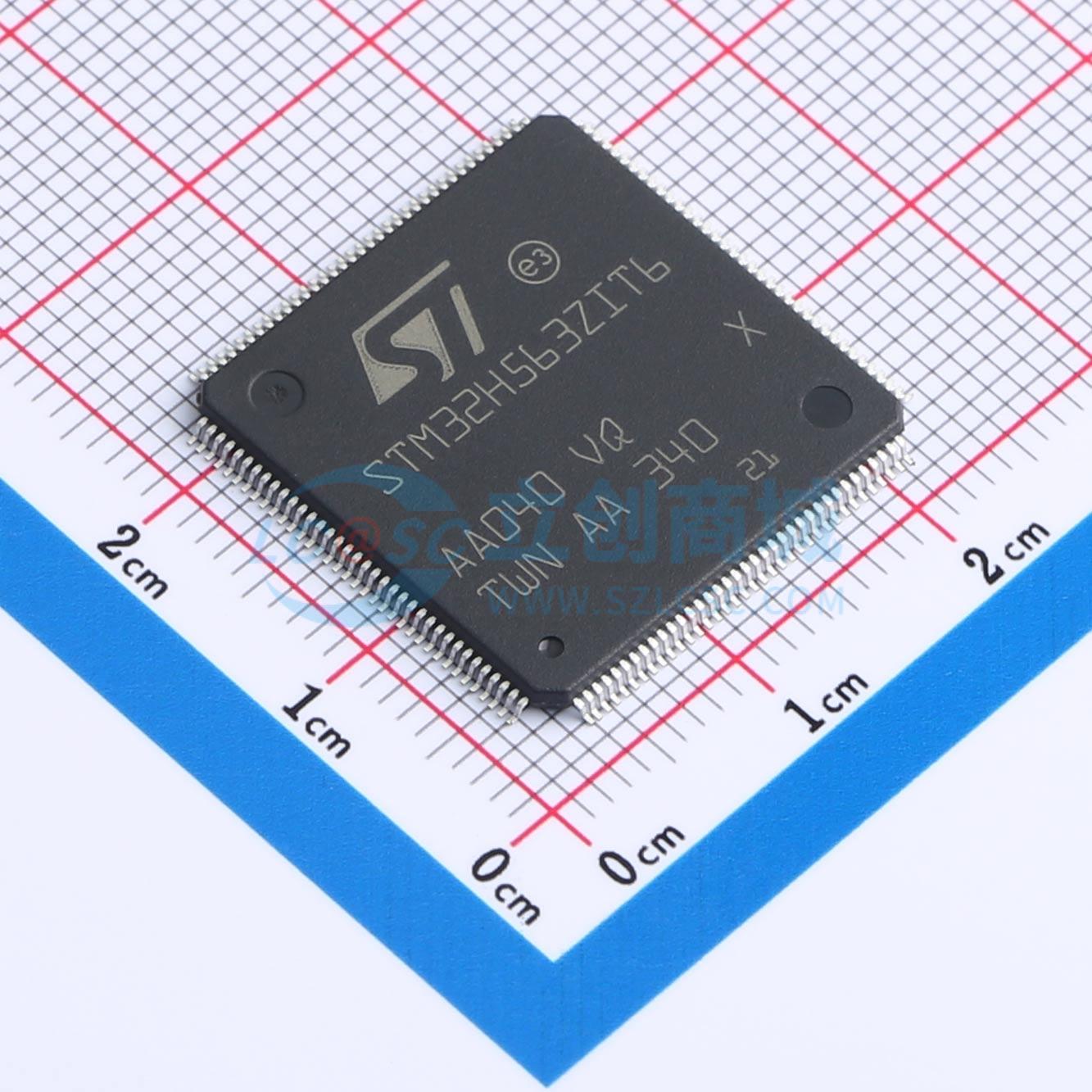 Vi điều khiển MCU STM32H563ZIT6 STMicroelectronics LQFP-144(20x20) - Techcore Việt Nam