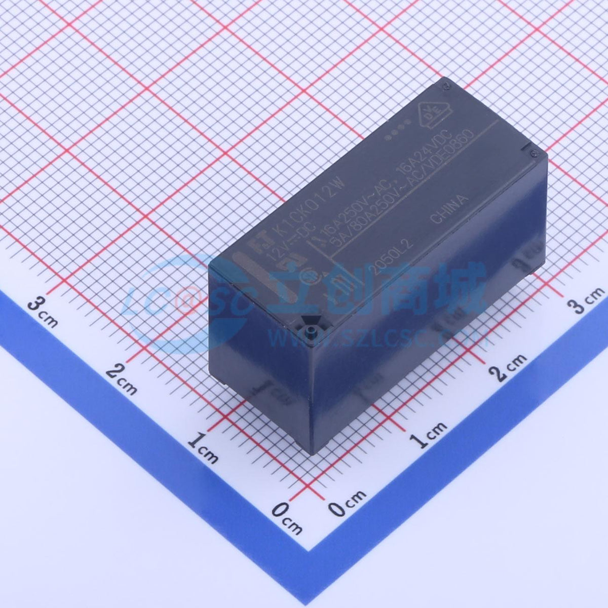 Rơ-le điện tử FTR-K1CK012W FUJITSU 12V DIP,29x12.7mm - Techcore Việt Nam