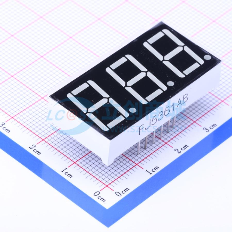 LED 7 đoạn FJ5361AB Cathode chung - Techcore Việt Nam