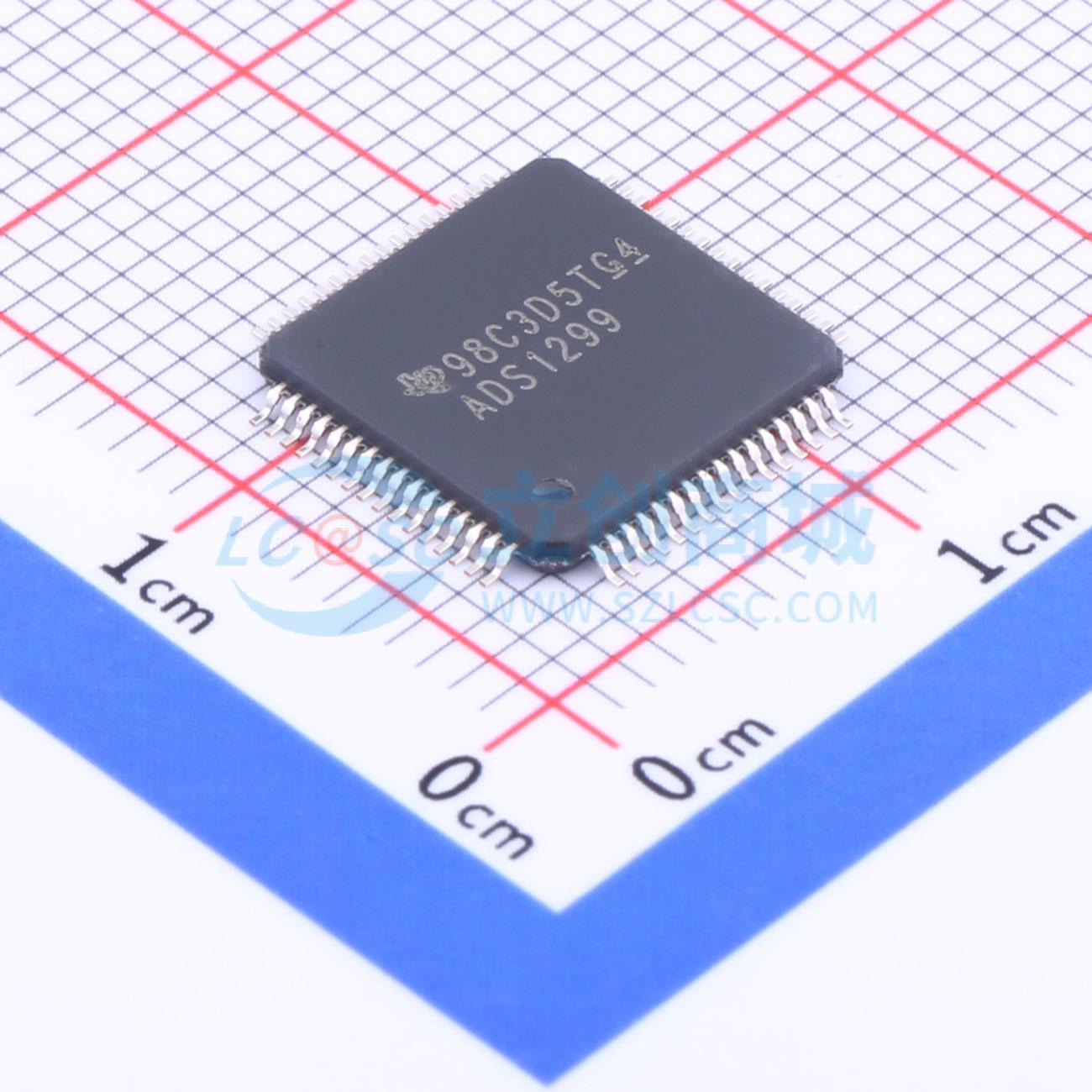 Linh kiện điện tử ADS1299IPAGR Texas Instruments TQFP-64(10x10) - Techcore Việt Nam
