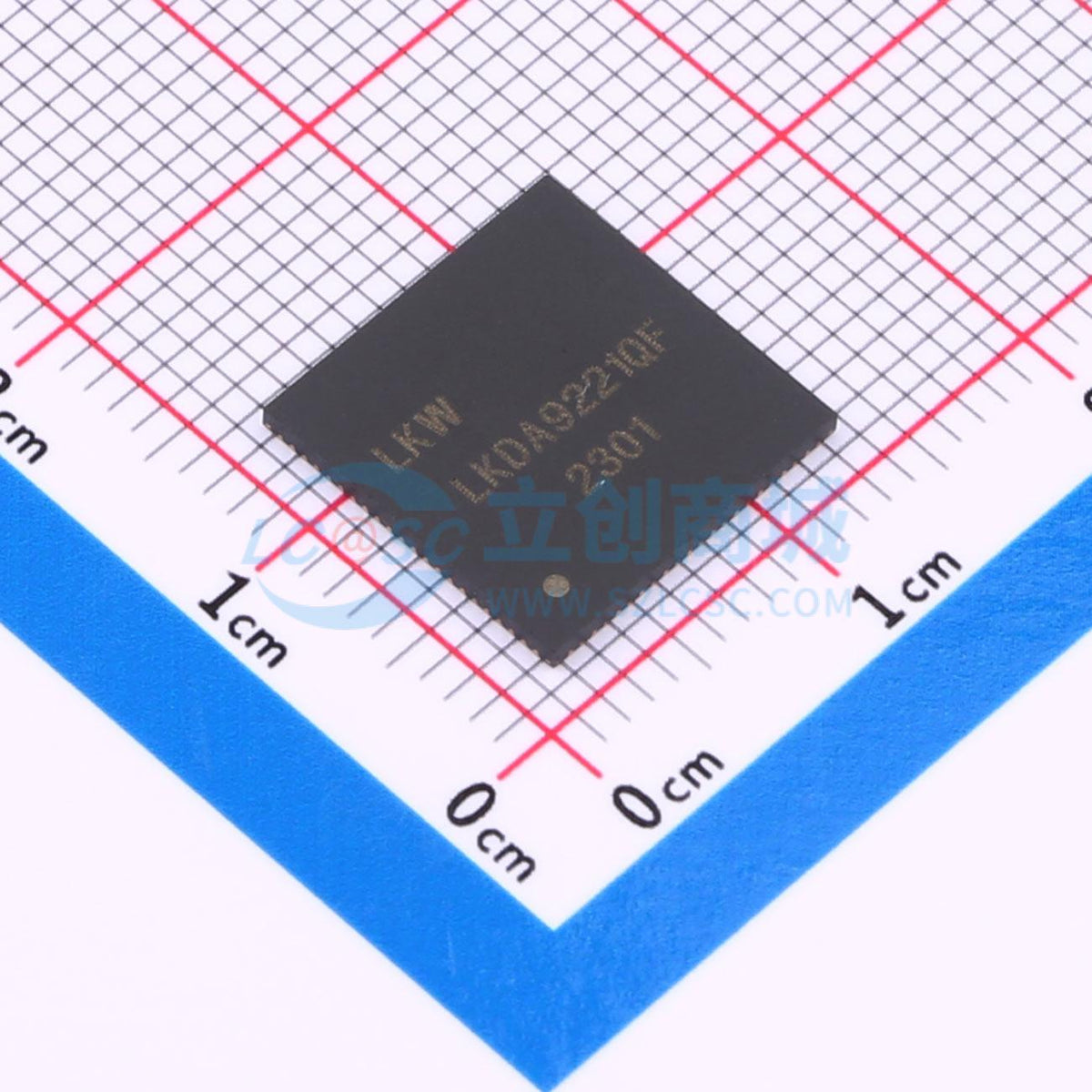 IC DAC LKDA9221QF QFN-88(12x12) - Techcore Việt Nam