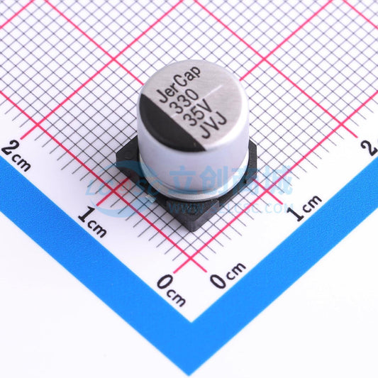 Linh kiện điện tử JVJ35V330M10x10 JIERR SMD,D10xL10.5mm - Techcore Việt Nam