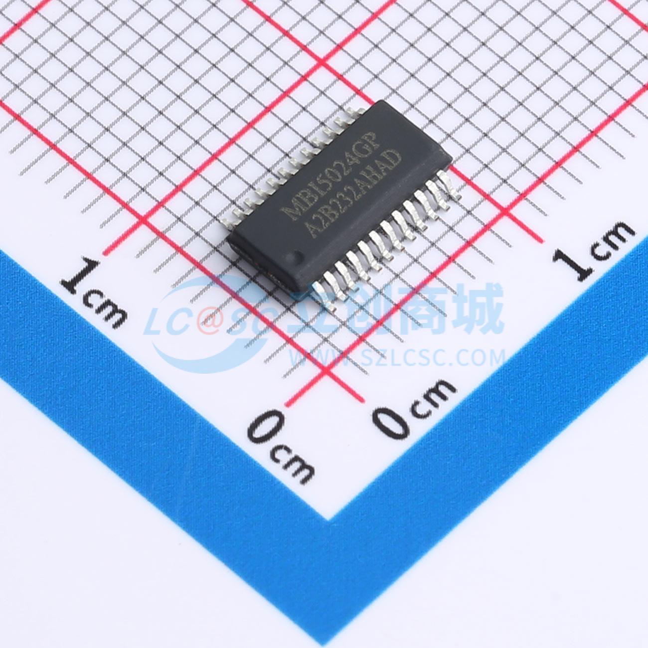 IC điều khiển LED MBI5024GP-TD TDSEMIC SSOP-24 1V - Techcore Việt Nam
