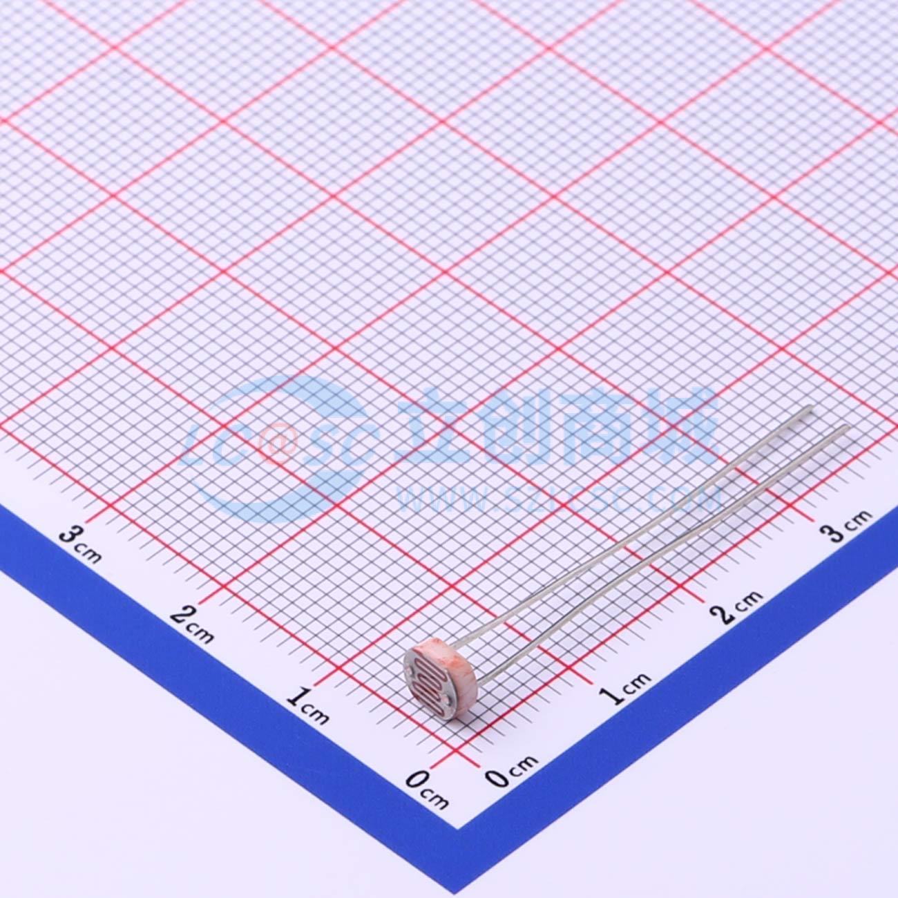 Quang trở GL5528(10-20) JCHL Xuyên lỗ, P=3.4mm 540nm - Techcore Việt Nam