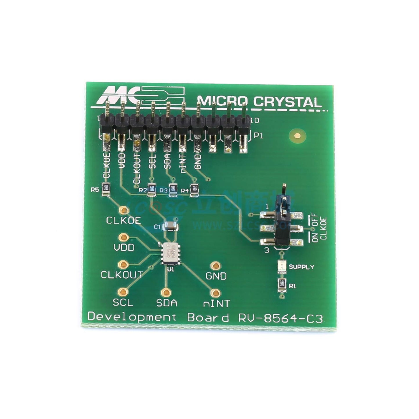 Bo mạch phát triển RV-8564-C3-ON-BOARD-32.768K-20PPM-TA-QC Micro Crystal - Techcore Việt Nam