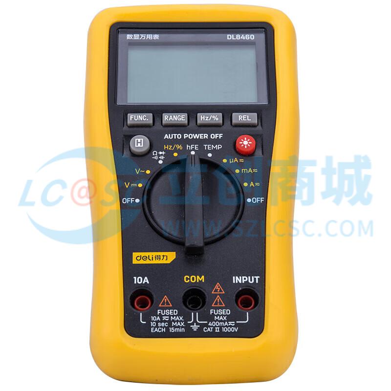 Đồng hồ vạn năng DL8460 Deli Tools Kiểm tra diode Dùng Cho Đo Kiểm Điện Tử - Techcore Việt Nam