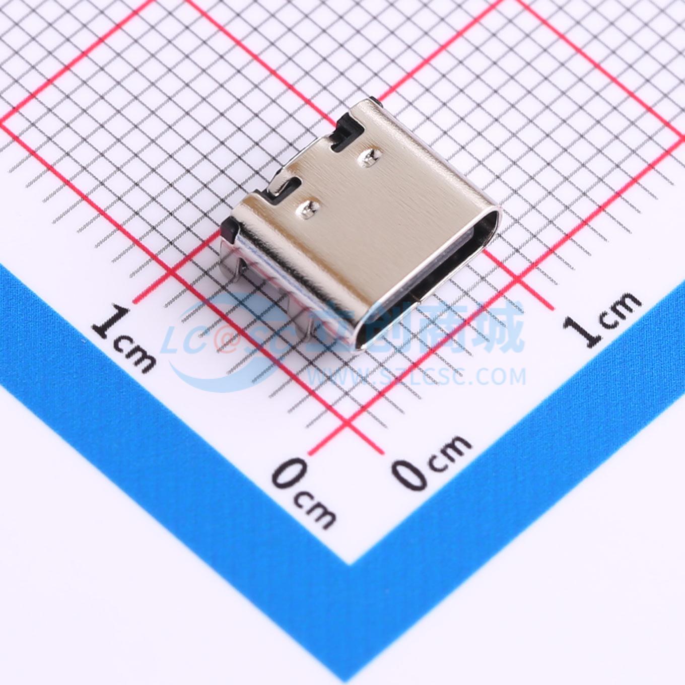 Linh kiện điện tử TYPE-C16PIN SHOU HAN SMD - Techcore Việt Nam