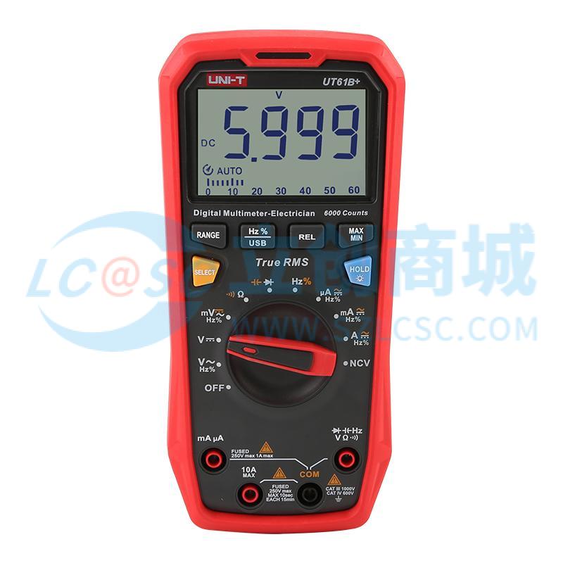 Đồng hồ vạn năng UT61B+ UNI-T NCV True RMS Dùng Cho Đo Kiểm Điện Tử - Techcore Việt Nam