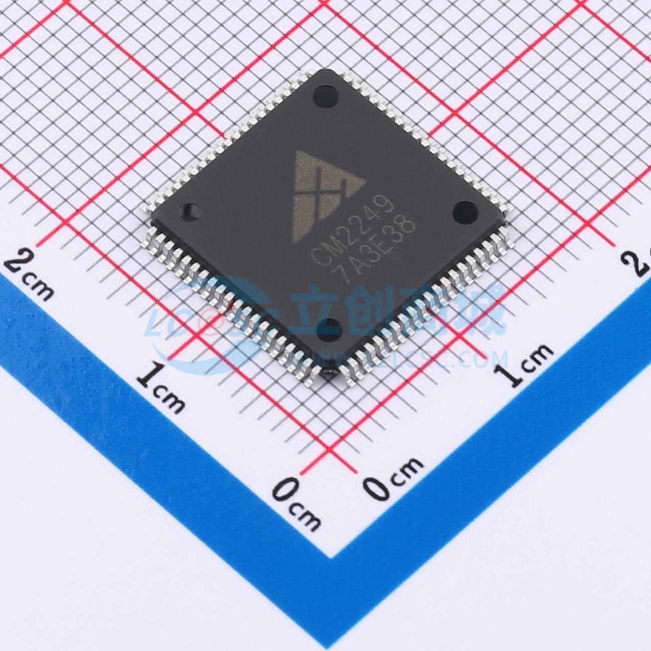 IC ADC CM2249-QFPTR LQFP-80(14x14) - Techcore Việt Nam