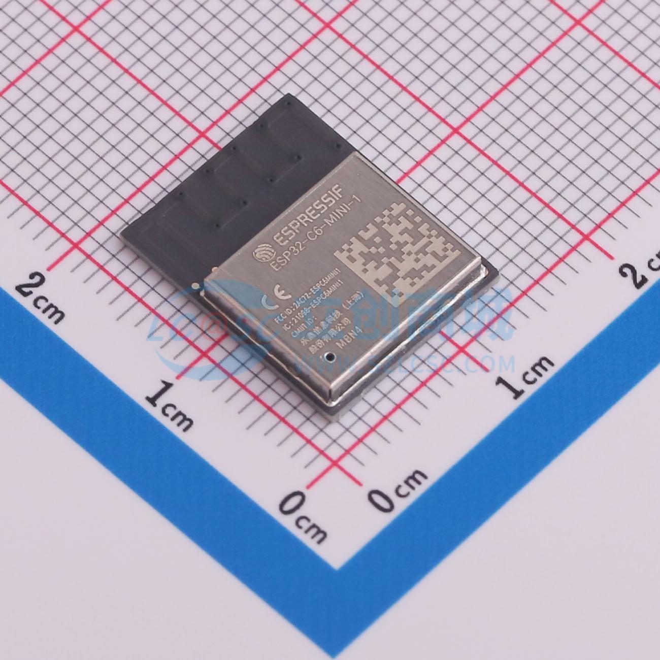 Module WiFi ESP32-C6-MINI-1-N4 ESPRESSIF SMD-53P 2.4GHz - Techcore Việt Nam