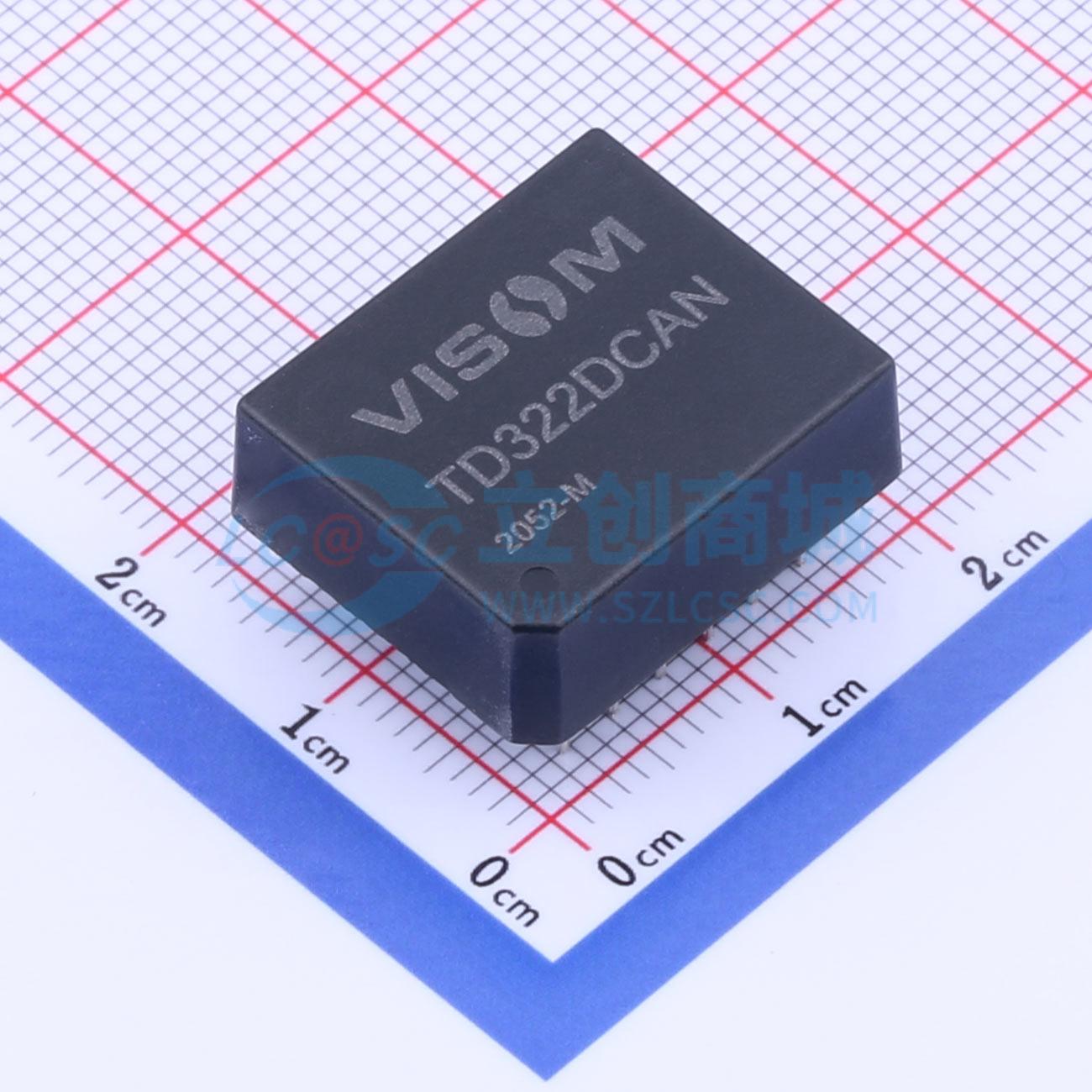 Module Giao Tiếp CAN TD322DCAN VISOM DIP-12 3.3V Cho Điều Khiển Và Tự Động Hóa - Techcore Việt Nam