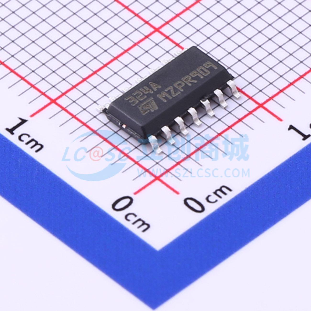 IC Khuếch Đại Thuật Toán LM324ADT STMicroelectronics SOIC-14 4 kênh 1.3 MHz - Techcore Việt Nam