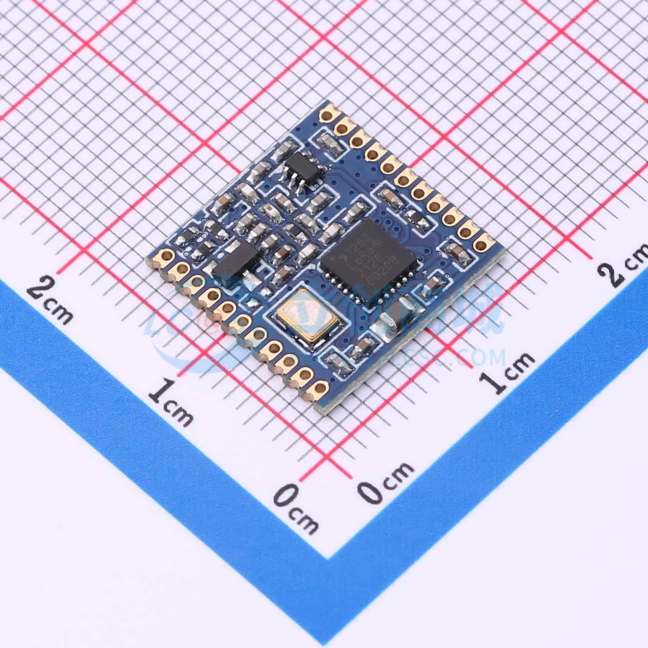 Module RF SX1262TR4-GC Silicontra SMD 15x15mm SX1262LoRa433MHz - Techcore Việt Nam