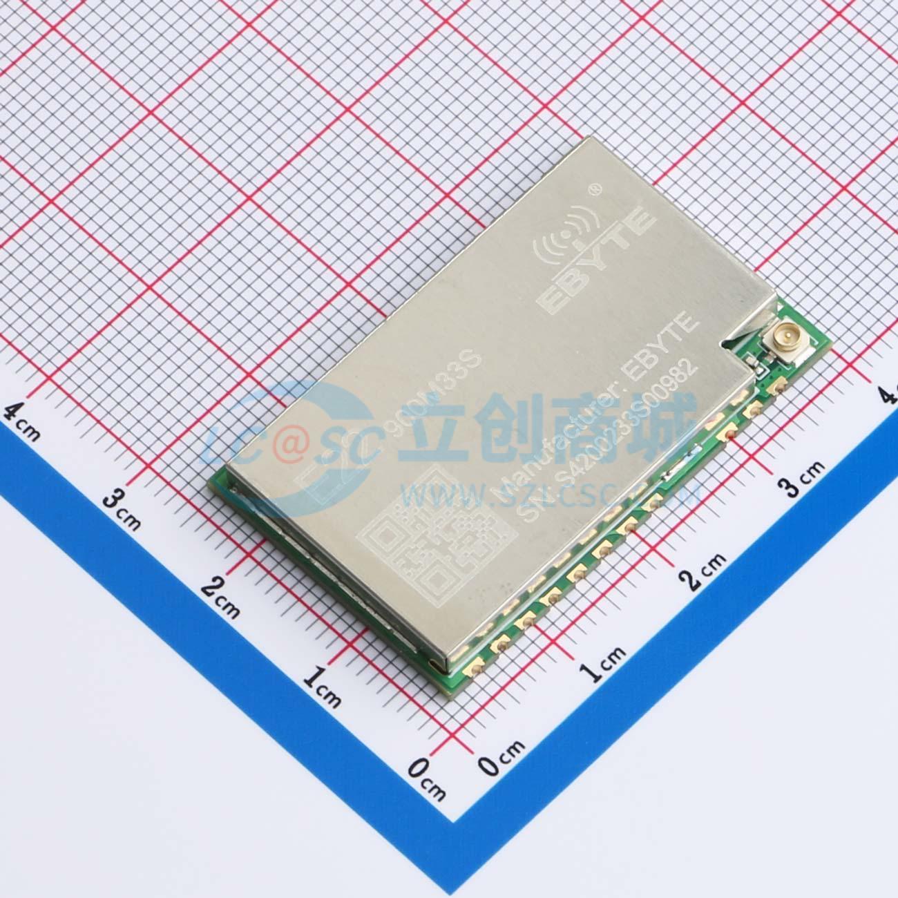 Module LoRa E22-900M33S EBYTE SMD 38.5x24mm LoRa, GFSK - Techcore Việt Nam