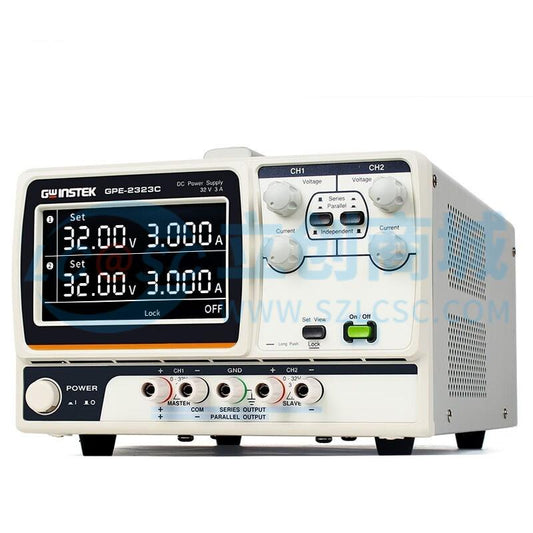 Nguồn DC GPE-2323C GWINSTEK 3A 2CH 32V Phù hợp đo kiểm trong phòng lab - Techcore Việt Nam