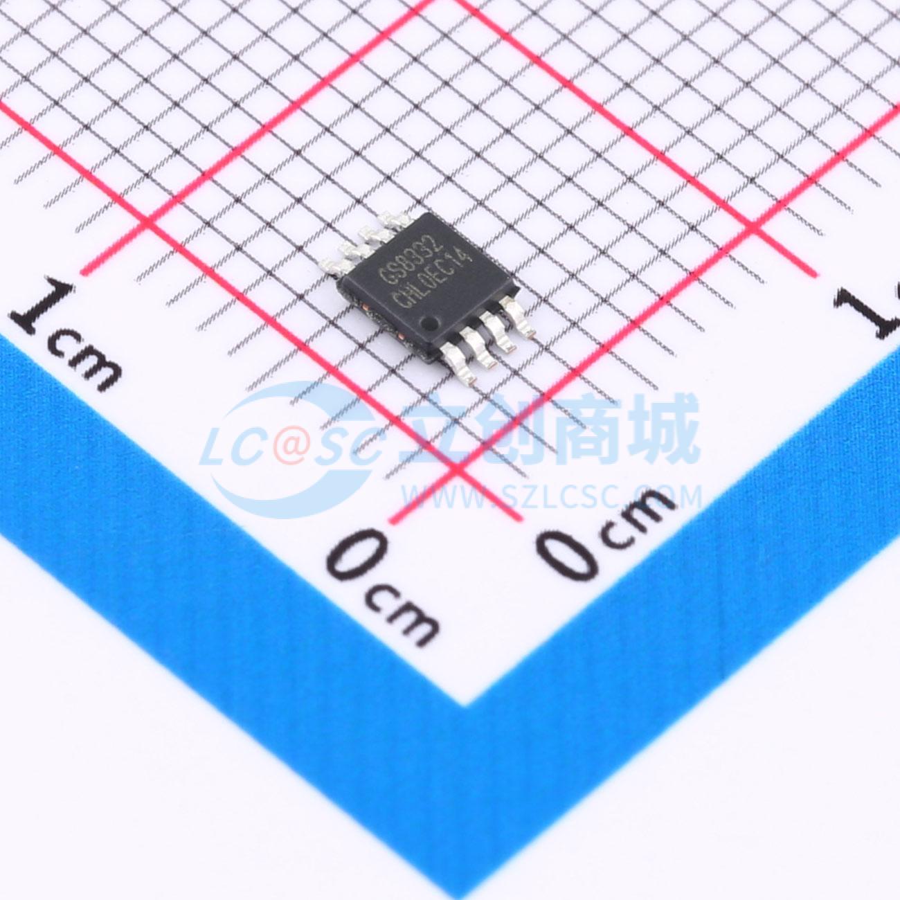 IC Khuếch Đại Thuật Toán Chính Xác GS8332-MR Gainsil MSOP-8 2 kênh Rail-to-Rail 1.8–5.5 V 350 kHz - Techcore Việt Nam