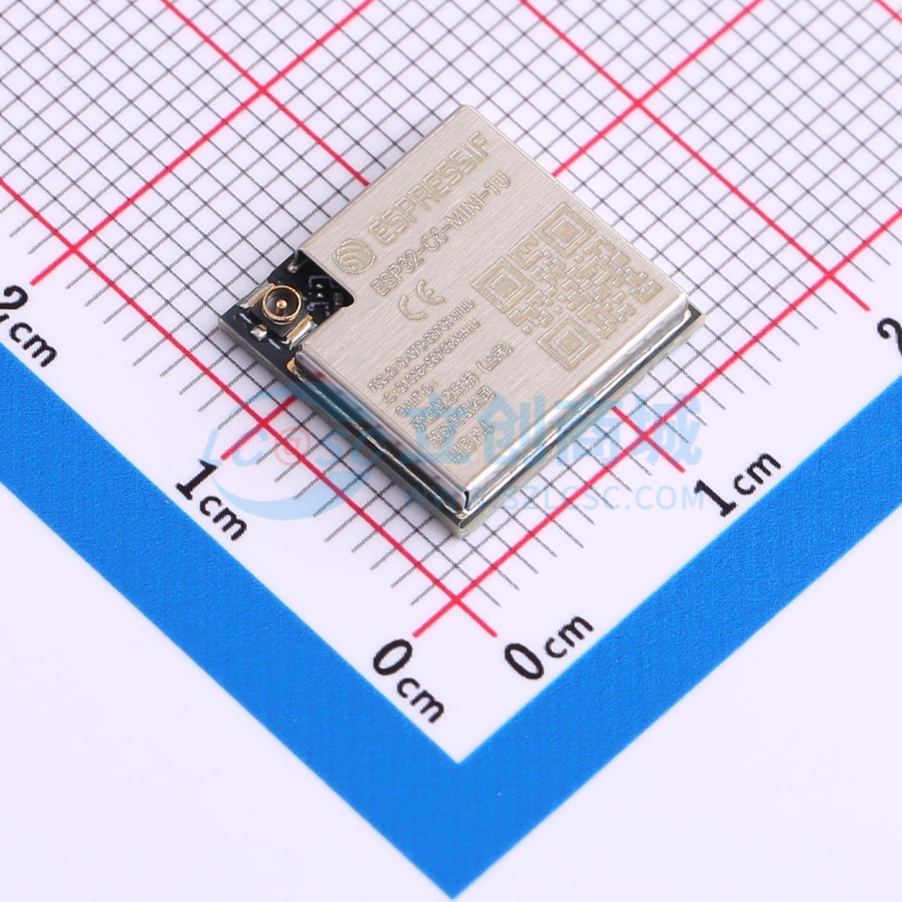 Module WiFi ESP32-C6-MINI-1U-H4 ESPRESSIF SMD 13.2x12.5mm 2.4GHz - Techcore Việt Nam