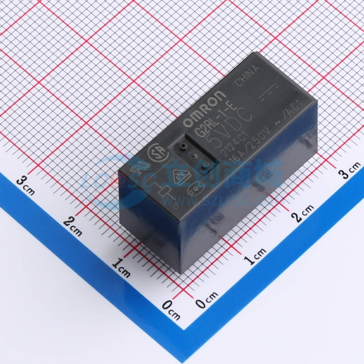 Rơ-le công suất G2RL-1-E DC5 OMRON 5V DIP,28.8x12.5mm - Techcore Việt Nam