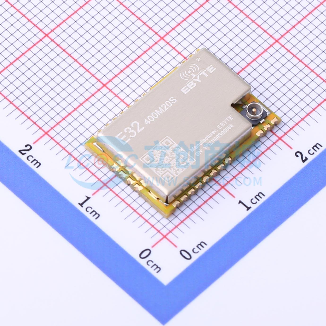Module LoRa E32-400M20S EBYTE SMD 20x14mm LoRa, OOK, MSK, GFSK, FSK, GMSK - Techcore Việt Nam