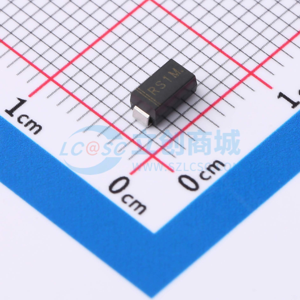 Diode phục hồi nhanh RS1M HXY MOSFET SMA 1.3V@1A - Techcore Việt Nam
