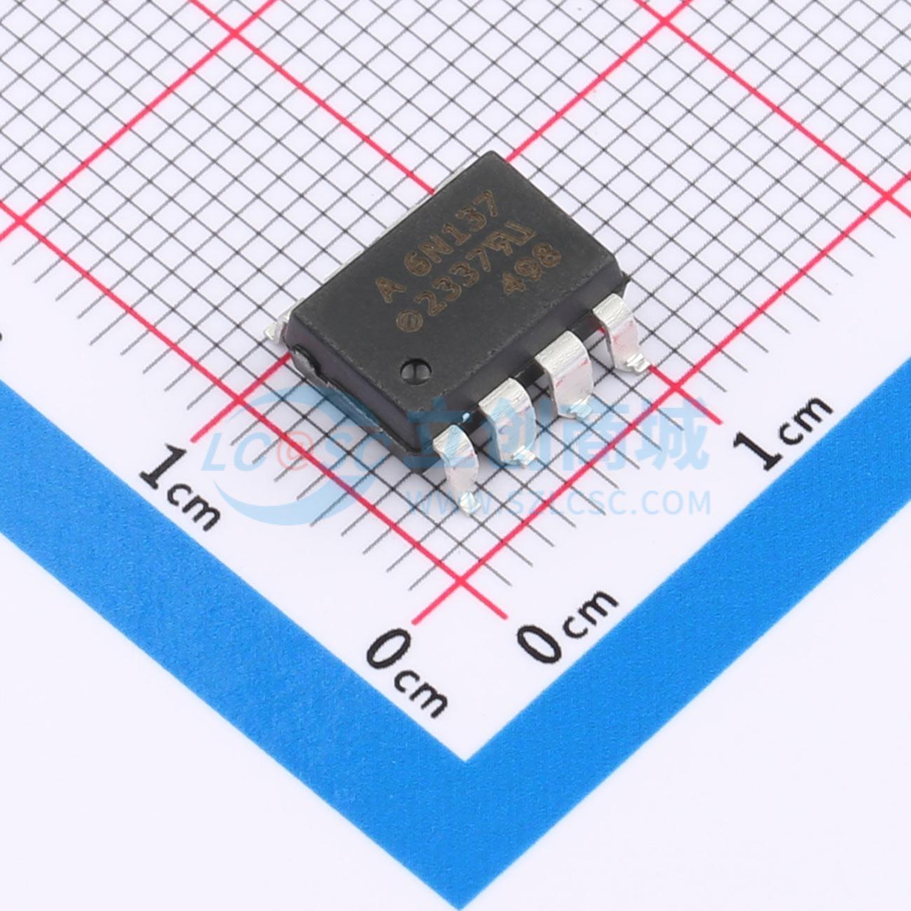 Optocoupler logic 6N137-500E Broadcom SOIC-8 - Techcore Việt Nam