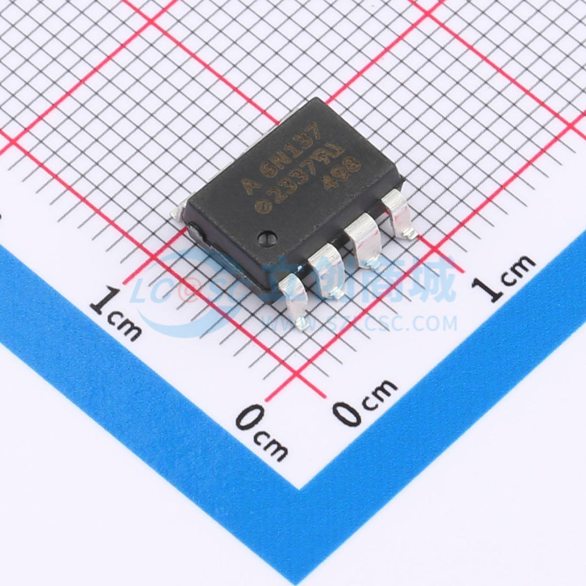 Optocoupler logic 6N137-500E Broadcom SOIC-8 - Techcore Việt Nam