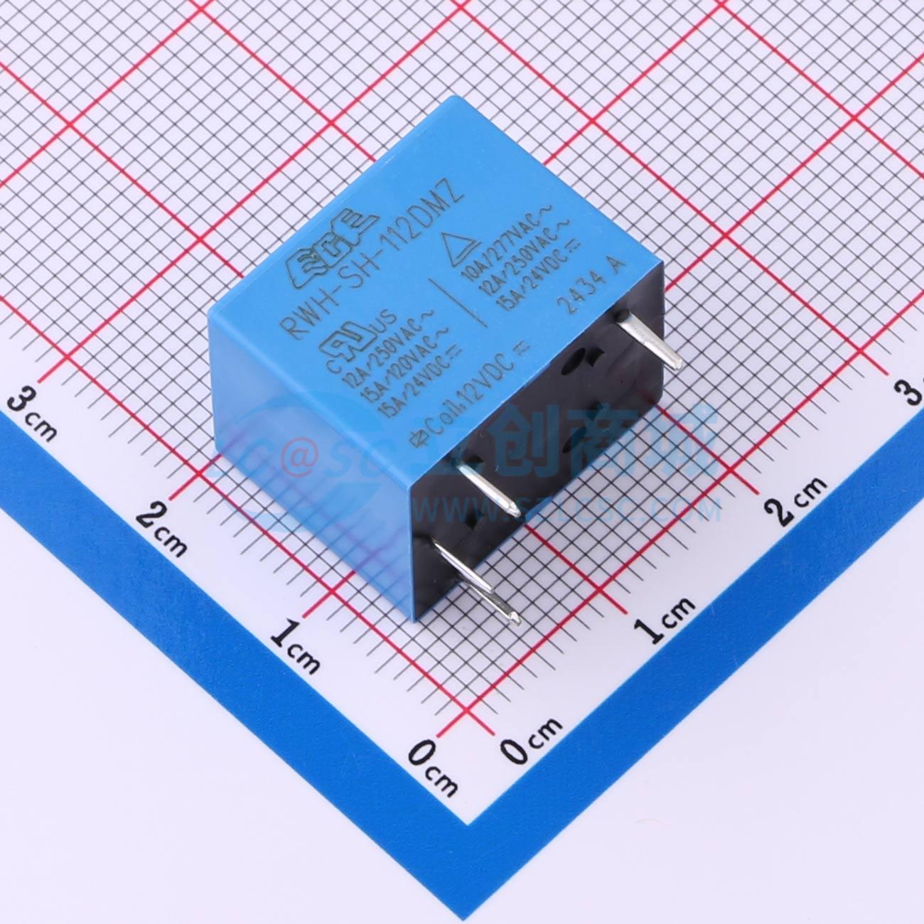 Rơ-le công suất ETR-RWH-SH-112DMZ ECE 12V THT,19x15.4mm - Techcore Việt Nam