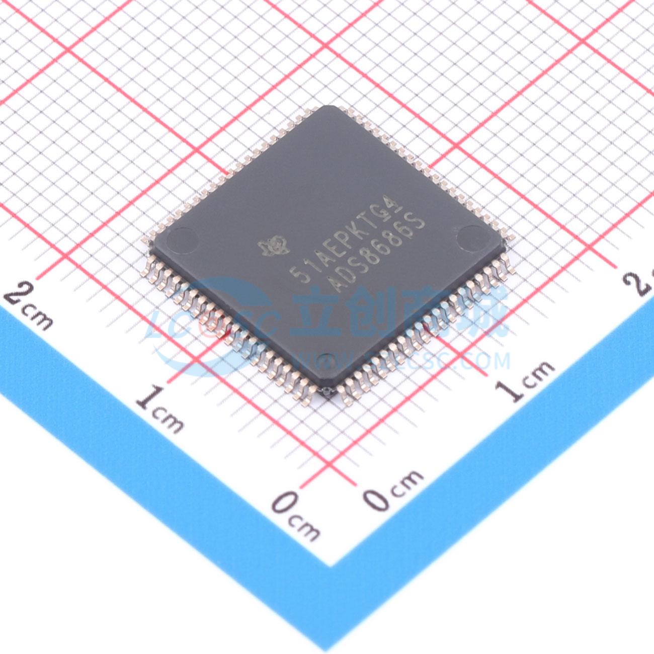 IC ADC ADS8686SIPZAR LQFP-80(14x14) - Techcore Việt Nam