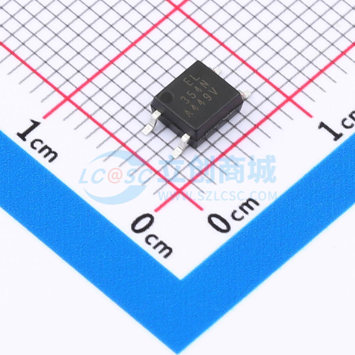 Optocoupler transistor EL354N(A)(TA)-VG EVERLIGHT SOP-4-2.54mm 1.2V - Techcore Việt Nam