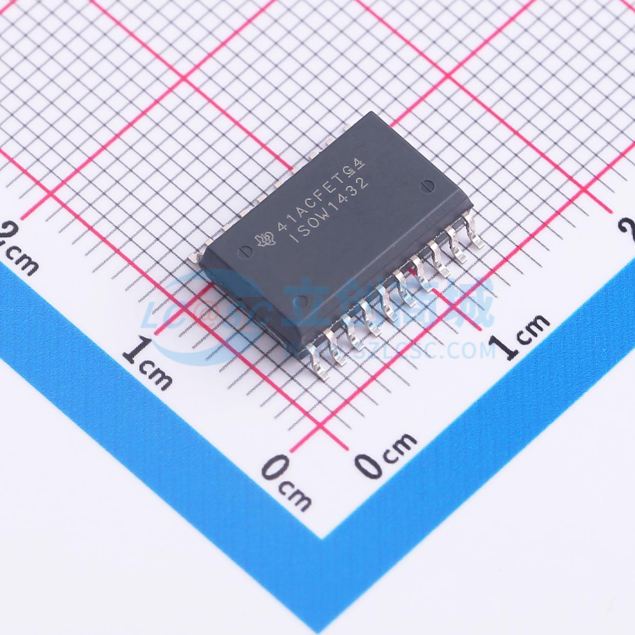 IC Thu Phát RS485/RS422 Cách Ly Tích Hợp Nguồn ISOW1432BDFMR TI DFM-20 - Techcore Việt Nam