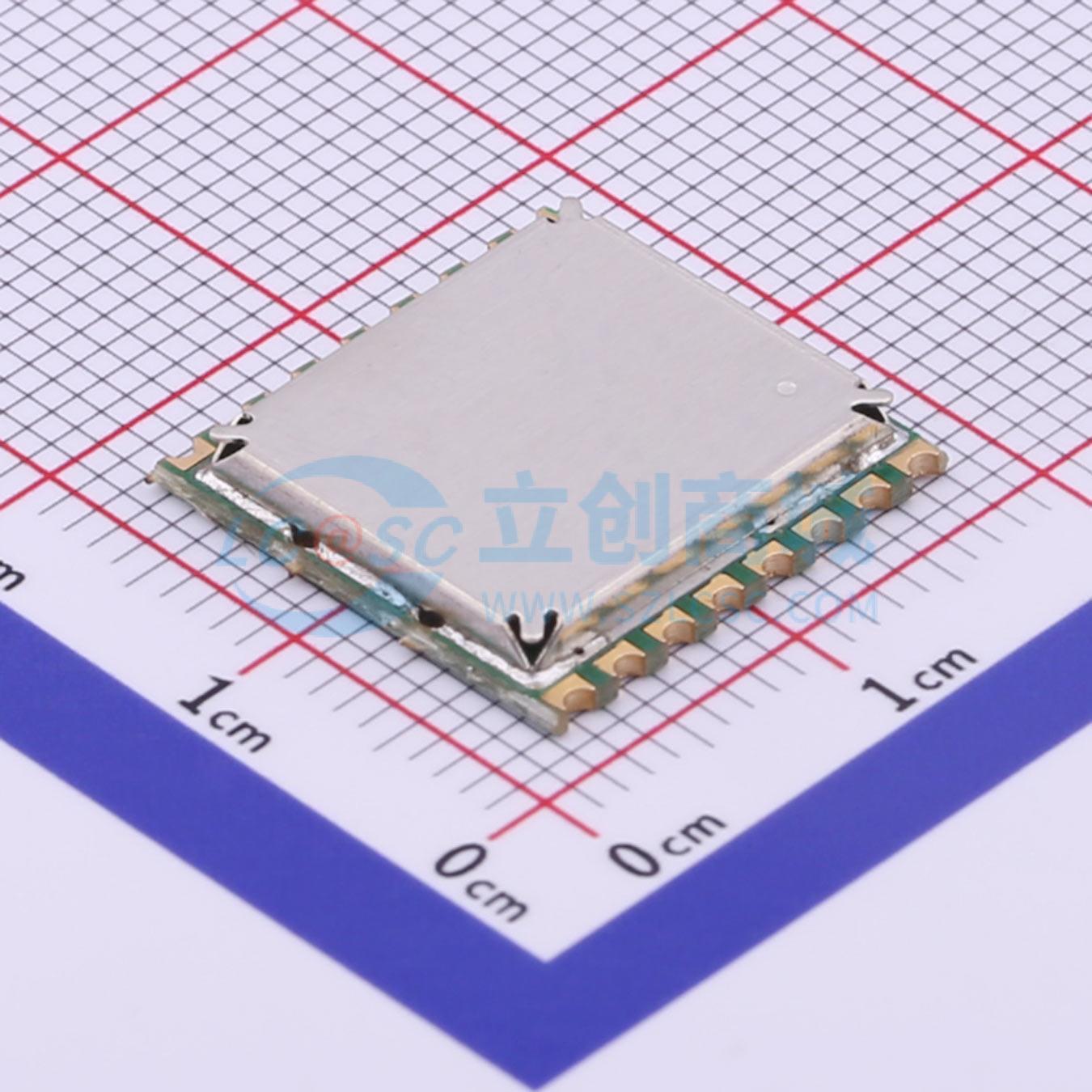 Module LoRa SX1262S8S+T-X1 Vollgo SMD 16x16mm 868MHz - Techcore Việt Nam