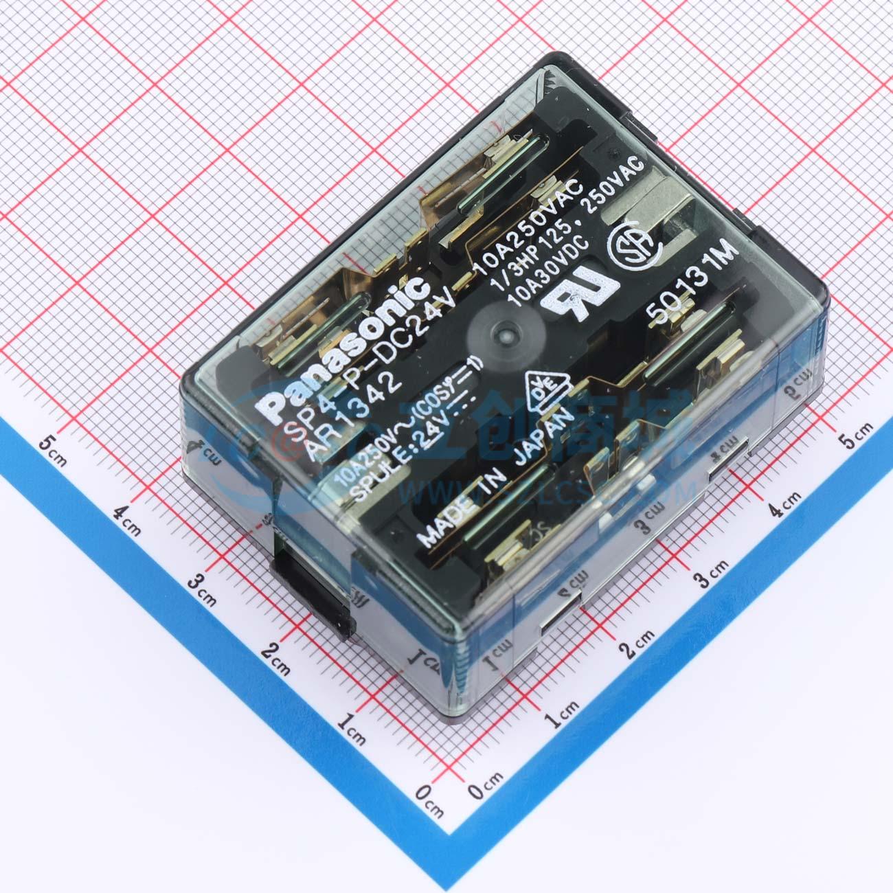 Rơ-le công suất SP4-P-DC24V PANASONIC 24V THT - Techcore Việt Nam