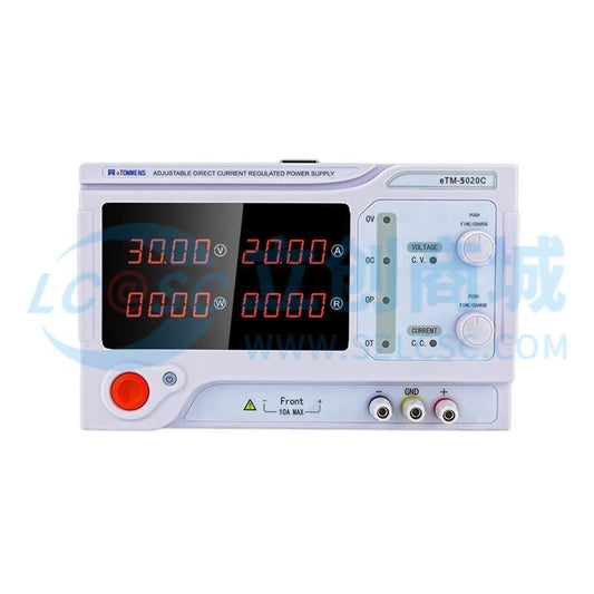 Nguồn DC eTM-5020C eTOMMENS 50V 20A 1000W Có thể lập trình - Techcore Việt Nam