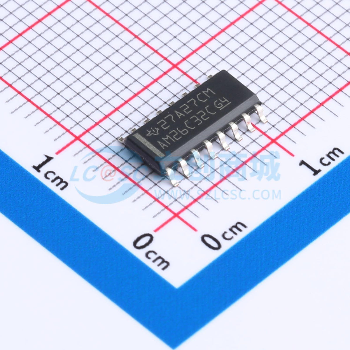 IC giao tiếp RS-485/RS-422 AM26C32CDR Texas Instruments SOIC-16 - Techcore Việt Nam
