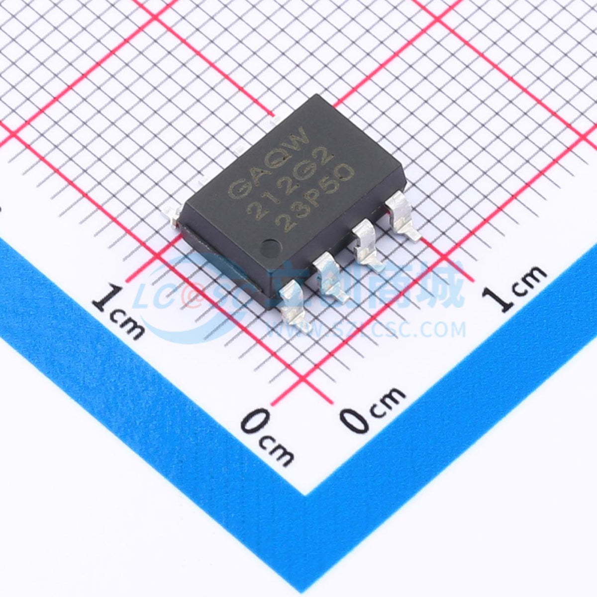 Relay bán dẫn MOS GAQW212G2EH SUPSiC SMD8 60V - Techcore Việt Nam