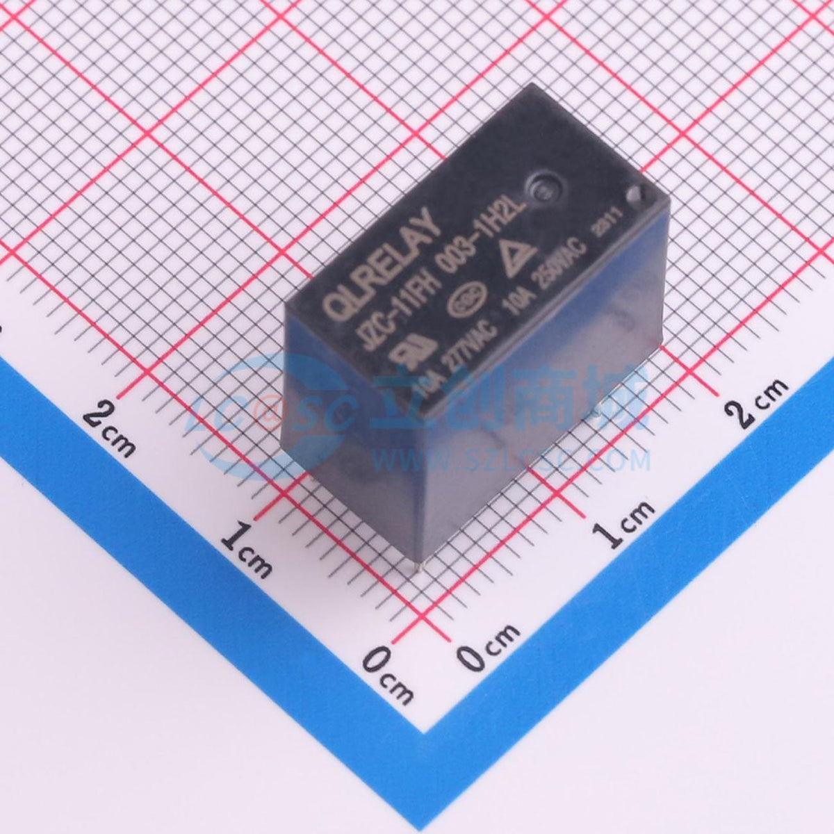 Rơ-le công suất JZC-11FH 003-1H2L QLRELAY 3V THT,18.4x10.2mm - Techcore Việt Nam