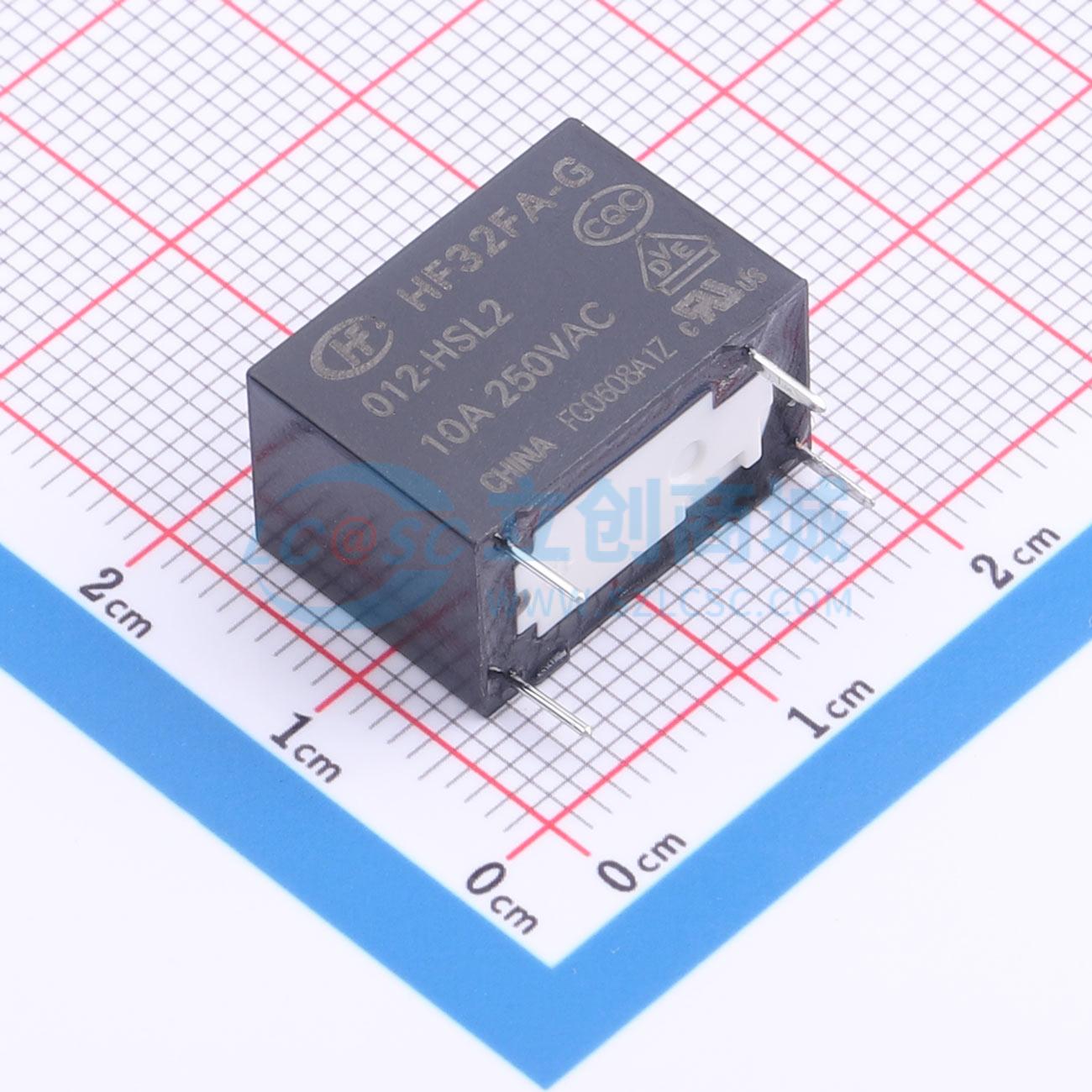 Rơ-le điện tử HF32FA-G/012-HSL2 HF - Techcore Việt Nam
