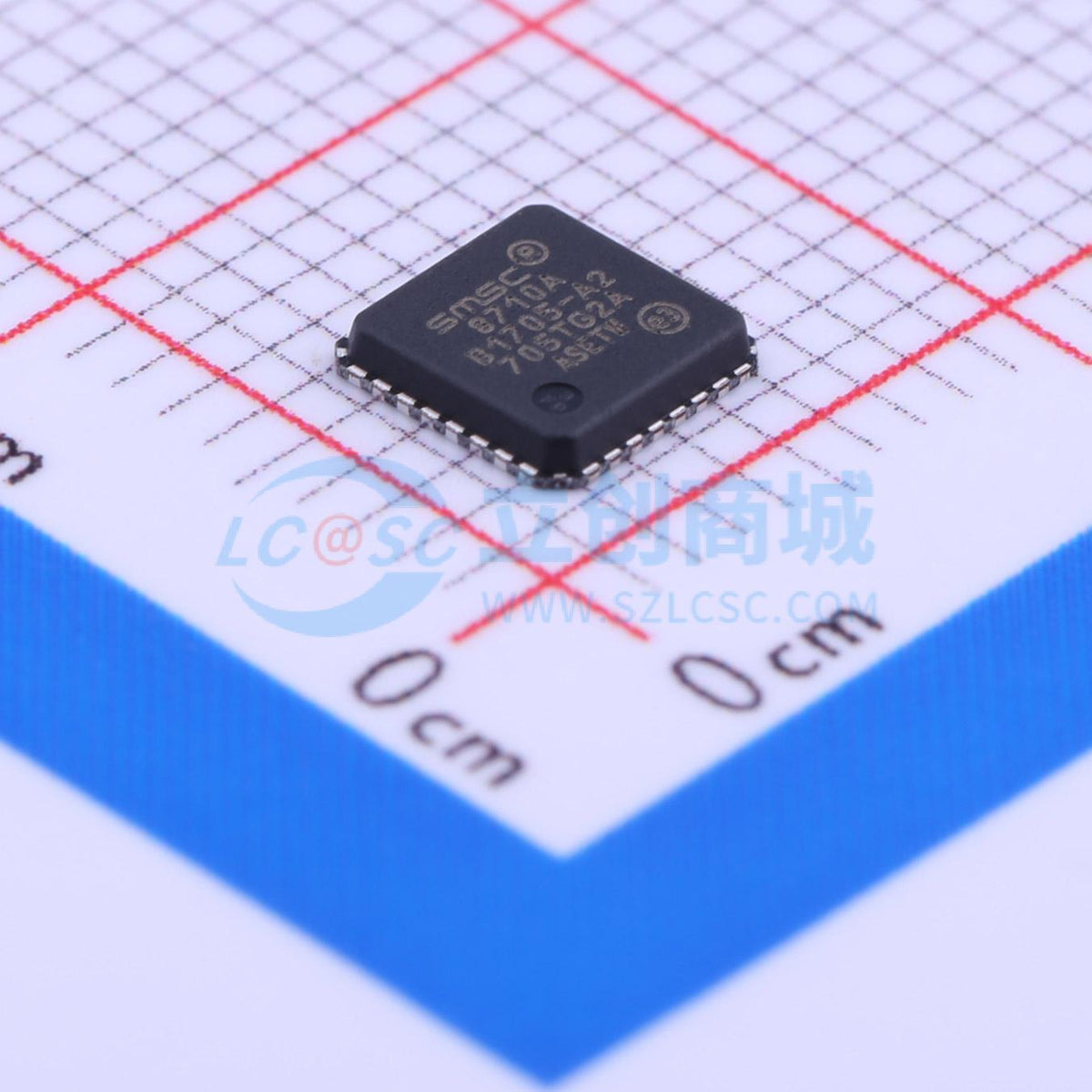 IC quản lý nguồn LAN8710A-EZC-TR MICROCHIP QFN-32-EP(5x5) - Techcore Việt Nam