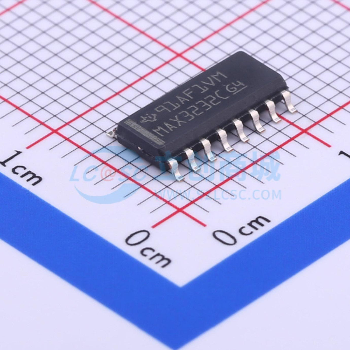 Linh kiện bảo vệ ESD MAX3232CDR Texas Instruments SOP-16-150mil - Techcore Việt Nam