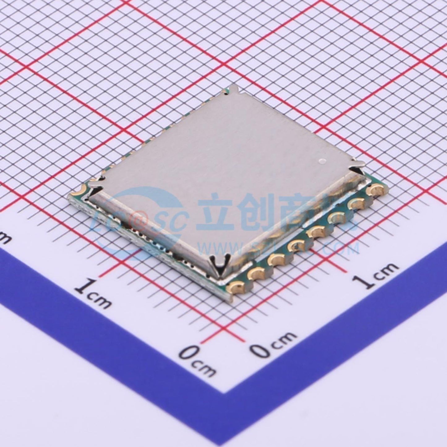 Module LoRa SX1278S47S+T-X1 Vollgo SMD 16x16mm 470MHz - Techcore Việt Nam