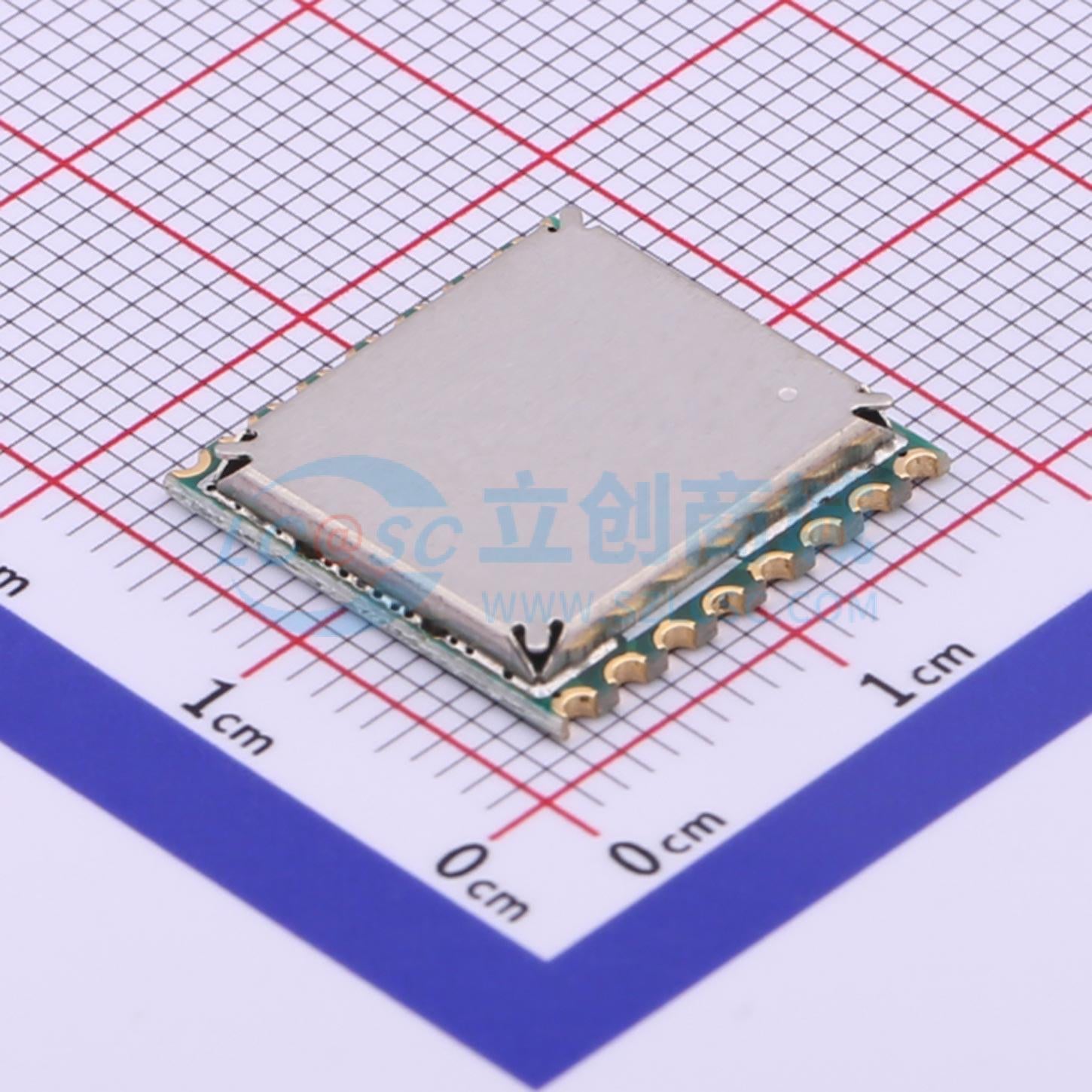 Module LoRa SX1278S47S+T-X1 Vollgo SMD 16x16mm 470MHz - Techcore Việt Nam