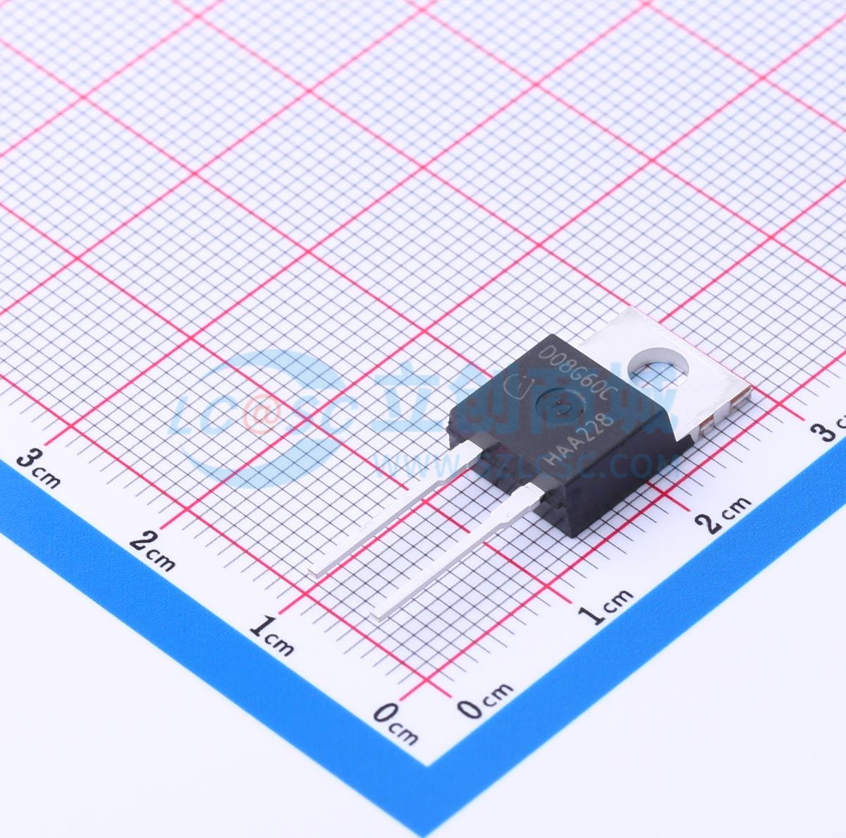 Diode SiC IDH08SG60C Infineon TO-220-2 2.1V@8A - Techcore Việt Nam